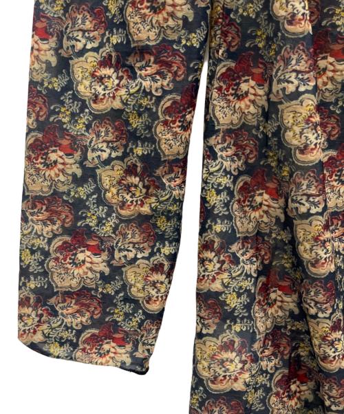 FUMIE=TANAKA（フミエタナカ）FUMIE=TANAKA (フミエタナカ) RAY BEAMS (レイ ビームス) 別注プリント チュニック トップス ブラック サイズ:FREEの古着・服飾アイテム