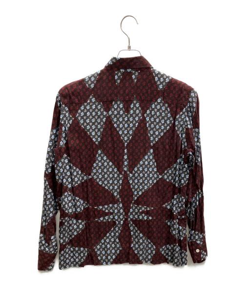 NOMA t.d.（ノーマティーディー）NOMA t.d. (ノーマティーディー) 総柄シャツ グレー サイズ:1の古着・服飾アイテム