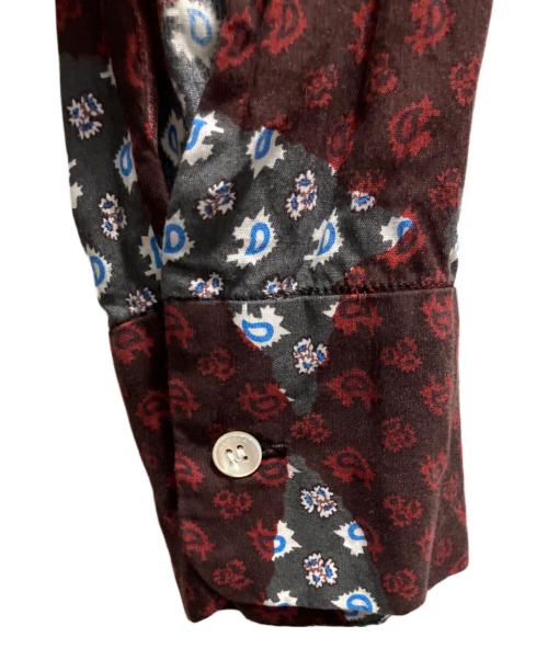 NOMA t.d.（ノーマティーディー）NOMA t.d. (ノーマティーディー) 総柄シャツ グレー サイズ:1の古着・服飾アイテム