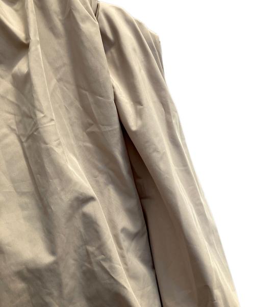 emmi atelier（エミアトリエ）emmi atelier (エミアトリエ) ニットドッキングタフタドレスワンピース ベージュ サイズ:SIZE 0の古着・服飾アイテム