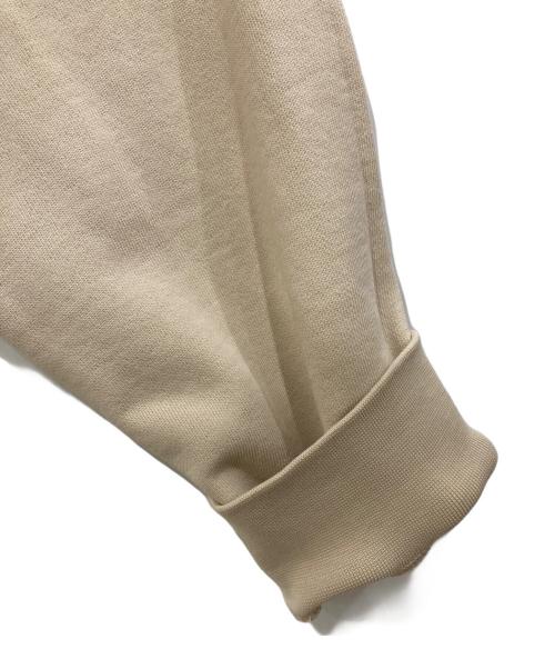 ANN DEMEULEMEESTER（アンドゥムルメステール）ANN DEMEULEMEESTER (アンドゥムルメステール) プルオーバーパーカー ベージュ サイズ:XSの古着・服飾アイテム