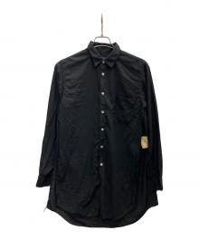 BLACK COMME des GARCONS（ブラックコムデギャルソン）の古着「サイドスリットシャツ」｜ブラック