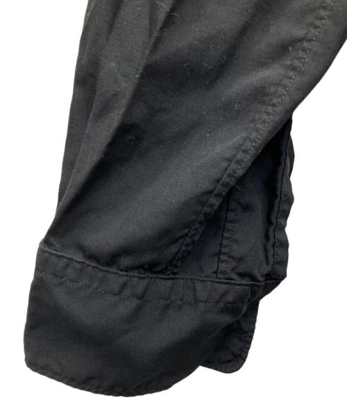 BLACK COMME des GARCONS（ブラックコムデギャルソン）BLACK COMME des GARCONS (ブラックコムデギャルソン) サイドスリットシャツ ブラック サイズ:Sの古着・服飾アイテム