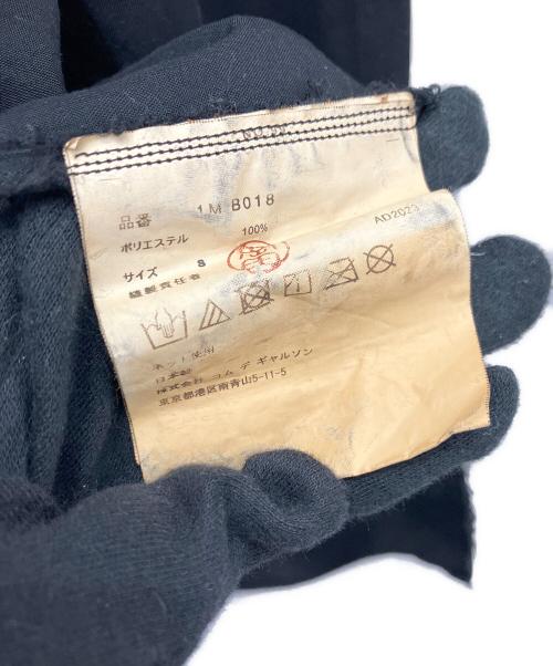 BLACK COMME des GARCONS（ブラックコムデギャルソン）BLACK COMME des GARCONS (ブラックコムデギャルソン) サイドスリットシャツ ブラック サイズ:Sの古着・服飾アイテム