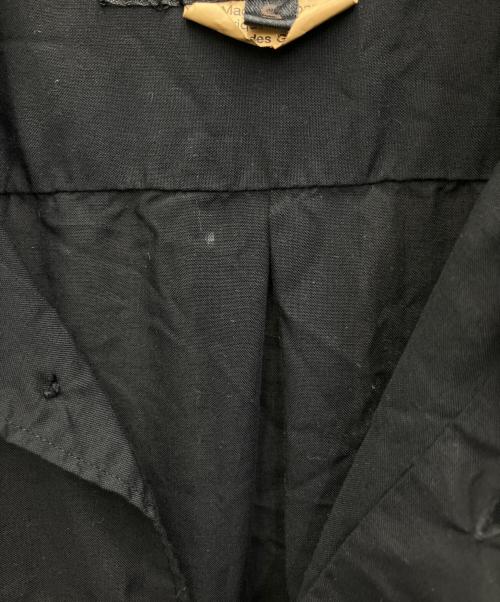 BLACK COMME des GARCONS（ブラックコムデギャルソン）BLACK COMME des GARCONS (ブラックコムデギャルソン) サイドスリットシャツ ブラック サイズ:Sの古着・服飾アイテム