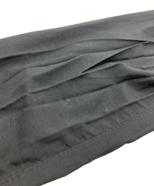 BLACK COMME des GARCONS（ブラックコムデギャルソン）BLACK COMME des GARCONS (ブラックコムデギャルソン) サイドスリットシャツ ブラック サイズ:Sの古着・服飾アイテム