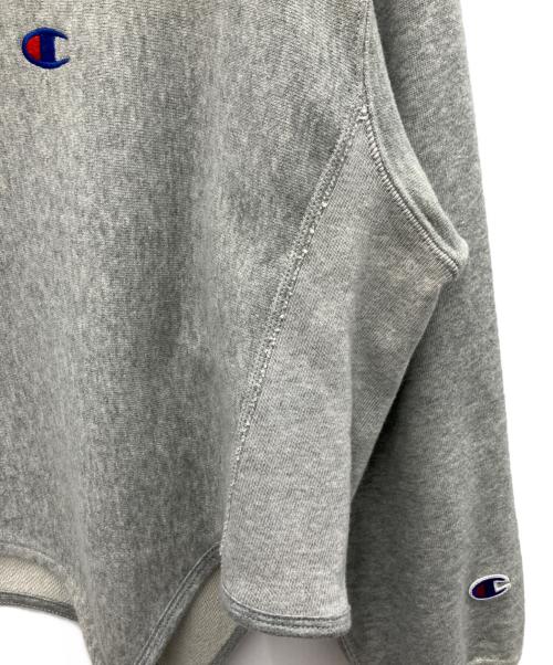 Champion（チャンピオン）Champion (チャンピオン) beams couture lingerie (ビームス クチュール ランジェリー) クロップド丈ガーターベルトトップス グレー サイズ:Lの古着・服飾アイテム