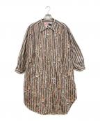 Jenny Faxジェニーファックス）の古着「シャツワンピース」｜アイボリー