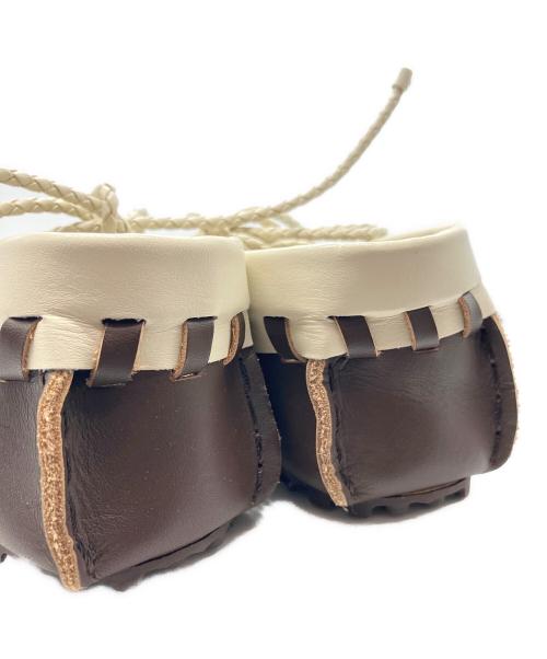 beautiful people（ビューティフルピープル）beautiful people (ビューティフルピープル) レースアップレザーシューズ ブラウン サイズ:2の古着・服飾アイテム