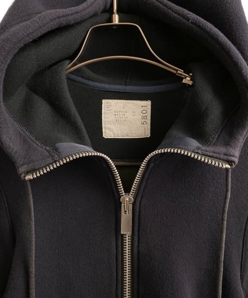 sacai（サカイ）sacai (サカイ) Sponge Sweat Ma-1 Hoodie オリーブ サイズ:2の古着・服飾アイテム