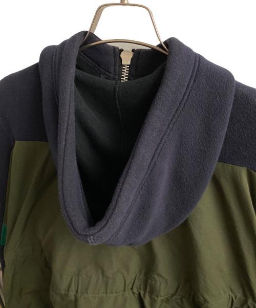 sacai（サカイ）sacai (サカイ) Sponge Sweat Ma-1 Hoodie オリーブ サイズ:2の古着・服飾アイテム