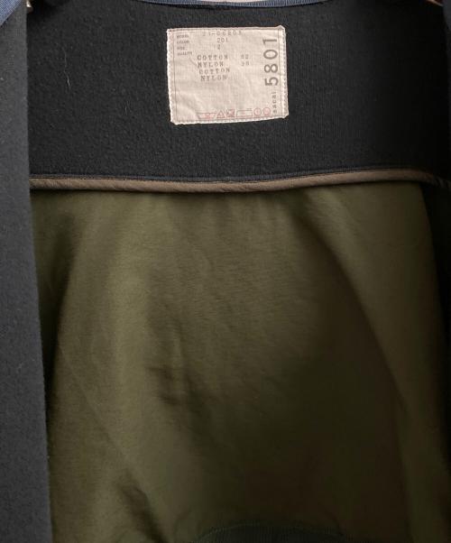 sacai（サカイ）sacai (サカイ) Sponge Sweat Ma-1 Hoodie オリーブ サイズ:2の古着・服飾アイテム