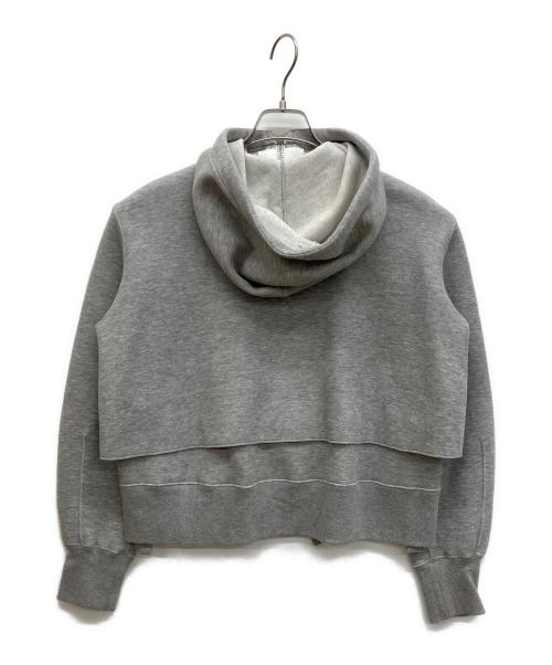 sacai（サカイ）sacai (サカイ) Sponge Sweat Hoodie ライトグレー サイズ:38の古着・服飾アイテム