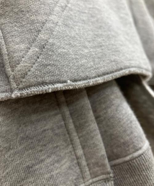 sacai（サカイ）sacai (サカイ) Sponge Sweat Hoodie ライトグレー サイズ:38の古着・服飾アイテム