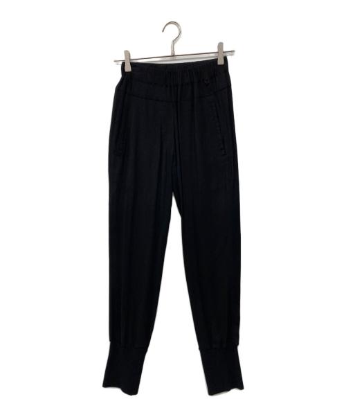 ANN DEMEULEMEESTER（アンドゥムルメステール）ANN DEMEULEMEESTER (アンドゥムルメステール) レギンスパンツ ブラック サイズ:34の古着・服飾アイテム