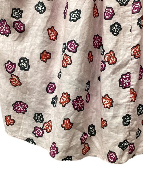 MARNI（マルニ）MARNI (マルニ) 総柄ワンピース ピンク サイズ:38の古着・服飾アイテム
