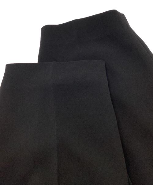 ENFOLD（エンフォルド）ENFOLD (エンフォルド) ダブルクロスコクーンパンツ ブラック サイズ:36の古着・服飾アイテム