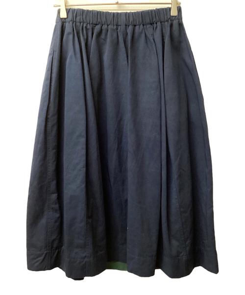 MARNI（マルニ）MARNI (マルニ) バイカラースカート ネイビー サイズ:40の古着・服飾アイテム