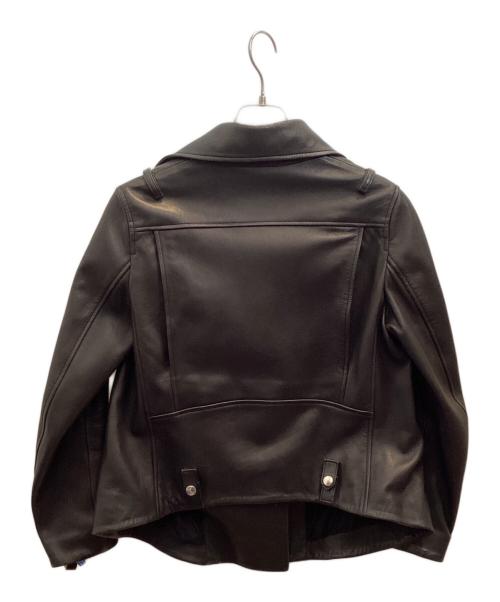 Acne studios（アクネ ストゥディオス）Acne studios (アクネ ストゥディオス) ダブルライダースジャケット ブラック サイズ:32の古着・服飾アイテム
