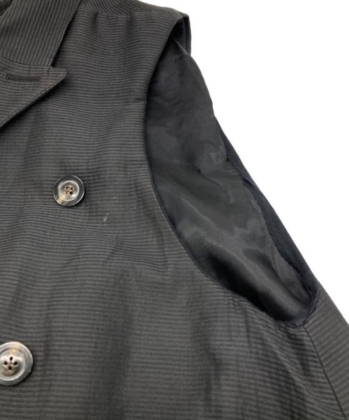 RICK OWENS（リックオウエンス）RICK OWENS (リックオウエンス) ロングジレ ブラック サイズ:40の古着・服飾アイテム