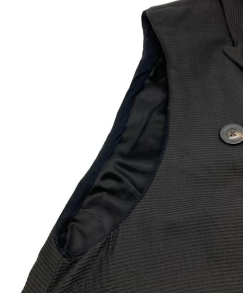 RICK OWENS（リックオウエンス）RICK OWENS (リックオウエンス) ロングジレ ブラック サイズ:40の古着・服飾アイテム