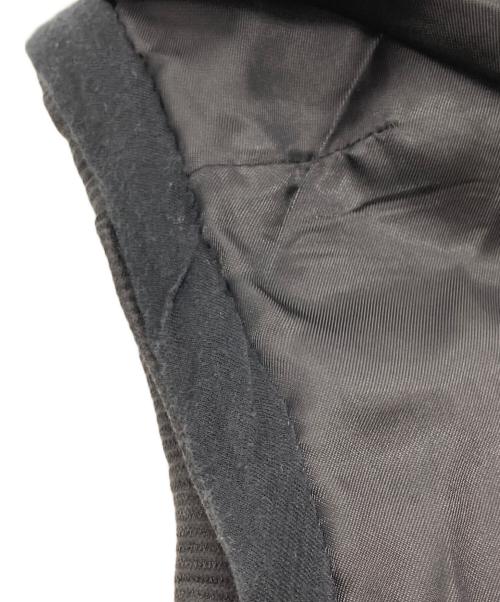 RICK OWENS（リックオウエンス）RICK OWENS (リックオウエンス) ロングジレ ブラック サイズ:40の古着・服飾アイテム