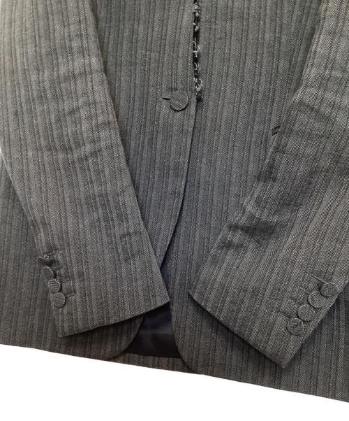 DRIES VAN NOTEN（ドリスヴァンノッテン）DRIES VAN NOTEN (ドリスヴァンノッテン) カットオフジャケット グレー サイズ:34の古着・服飾アイテム