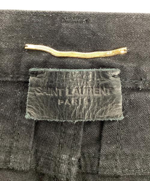 Saint Laurent Paris（サンローランパリ）Saint Laurent Paris (サンローランパリ) Saint Laurent Paris スキニーデニムパンツ ブラック サイズ:63.5㎝(W25)の古着・服飾アイテム