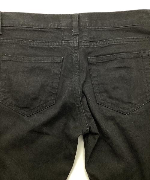 Saint Laurent Paris（サンローランパリ）Saint Laurent Paris (サンローランパリ) Saint Laurent Paris スキニーデニムパンツ ブラック サイズ:63.5㎝(W25)の古着・服飾アイテム