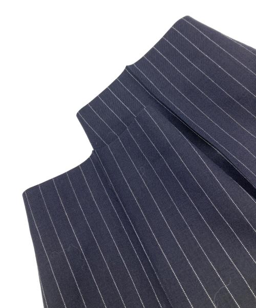 ENFOLD（エンフォルド）ENFOLD (エンフォルド) ストライプコクーンパンツ ネイビー サイズ:36の古着・服飾アイテム