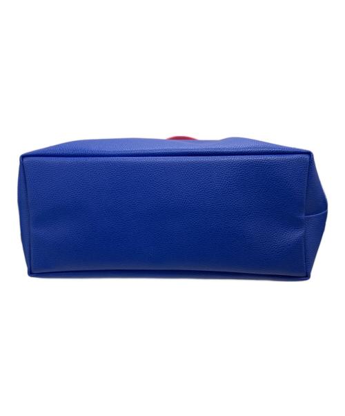 Herve Chapelier（エルベシャプリエ）Herve Chapelier (エルベシャプリエ) 舟形トートバッグ ブルー×ピンクの古着・服飾アイテム