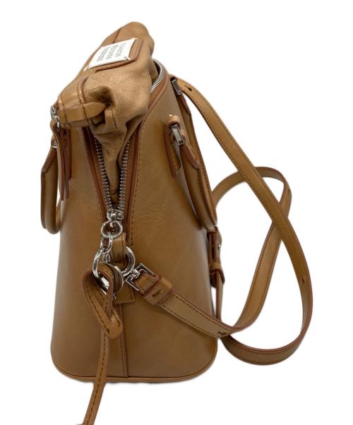 Maison Margiela（メゾンマルジェラ）Maison Margiela (メゾンマルジェラ) 5ACミニ ショルダーバッグ キャメルの古着・服飾アイテム