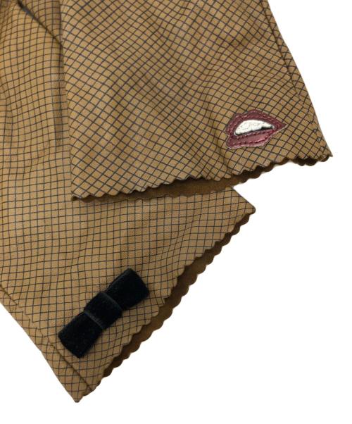 UNDERCOVER（アンダーカバー）UNDERCOVER (アンダーカバー) レザーグローブ ブラウン サイズ:F(22cm)の古着・服飾アイテム