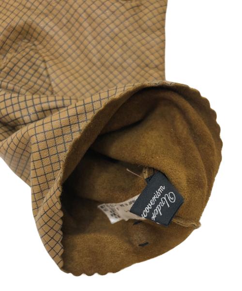 UNDERCOVER（アンダーカバー）UNDERCOVER (アンダーカバー) レザーグローブ ブラウン サイズ:F(22cm)の古着・服飾アイテム