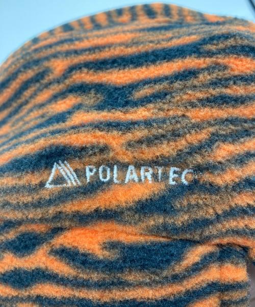 SUPREME（シュプリーム）Supreme (シュプリーム) Polartec Earflap Camp Cap Tiger オレンジの古着・服飾アイテム