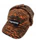 Supreme（シュプリーム）の古着「Polartec Earflap Camp Cap Tiger」｜オレンジ