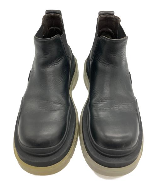 BOTTEGA VENETA（ボッテガベネタ）BOTTEGA VENETA (ボッテガベネタ) サイドゴアブーツ ブラック サイズ:37の古着・服飾アイテム