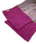 holiday (ホリデー) CABLEKNIT LONG MUFFLER ピンク 未使用品：10000円