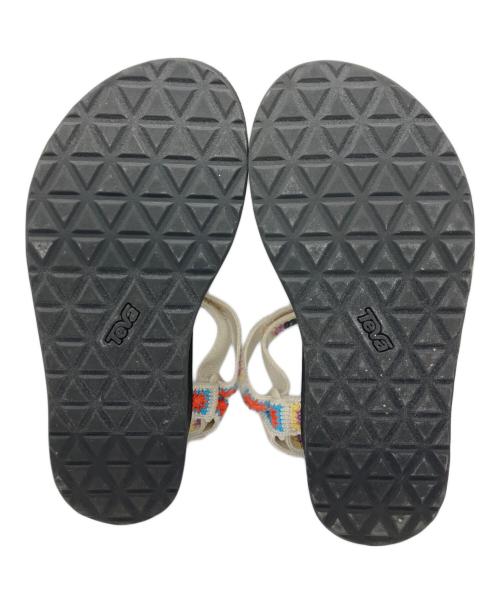 TEVA（テバ）TEVA (テバ) FLATFORM UNIVERSAL CROCHET ブラック サイズ:SIZE 25cmの古着・服飾アイテム