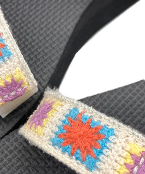 TEVA（テバ）TEVA (テバ) FLATFORM UNIVERSAL CROCHET ブラック サイズ:SIZE 25cmの古着・服飾アイテム