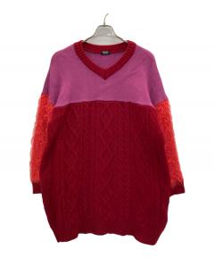 中古・古着通販】epine (エピヌ) bijou Nordic knit グレー サイズ