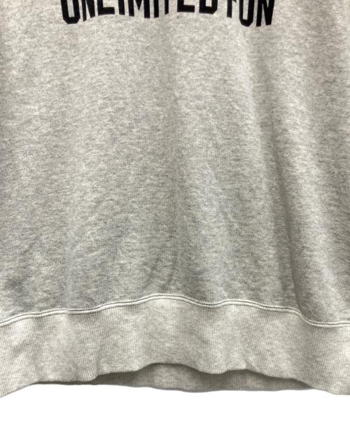 Hysteric Glamour（ヒステリックグラマー）Hysteric Glamour (ヒステリックグラマー) UNLIMITED FUN スウェット グレー サイズ:Sの古着・服飾アイテム