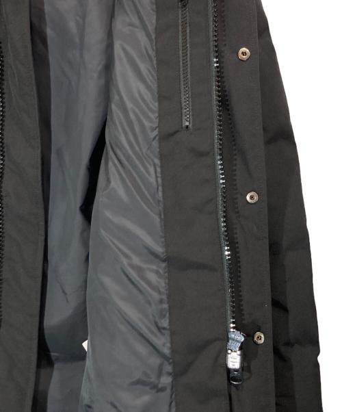 DANTON（ダントン）DANTON (ダントン) ファー付 ロングダウンジャケット ブラック サイズ:36の古着・服飾アイテム