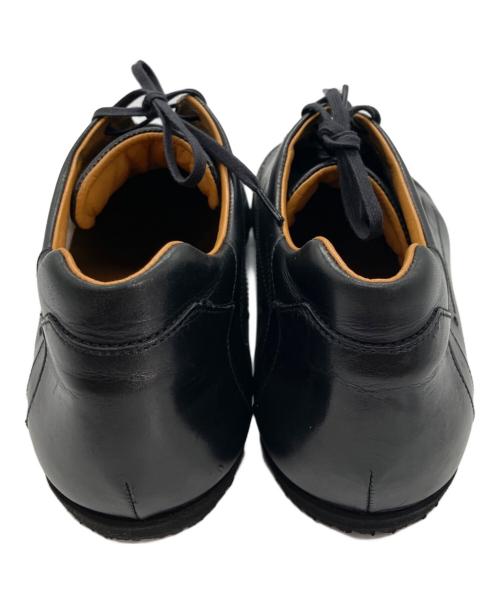 Santoni（サントーニ）Santoni (サントーニ) レザースニーカー ブラック サイズ:7 1/2の古着・服飾アイテム