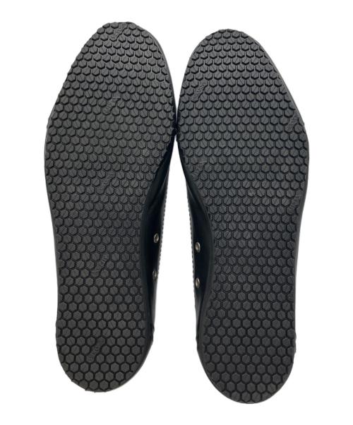 Santoni（サントーニ）Santoni (サントーニ) レザースニーカー ブラック サイズ:7 1/2の古着・服飾アイテム