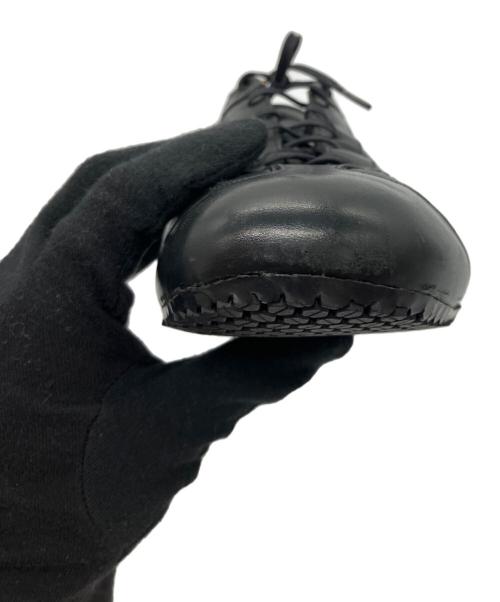 Santoni（サントーニ）Santoni (サントーニ) レザースニーカー ブラック サイズ:7 1/2の古着・服飾アイテム