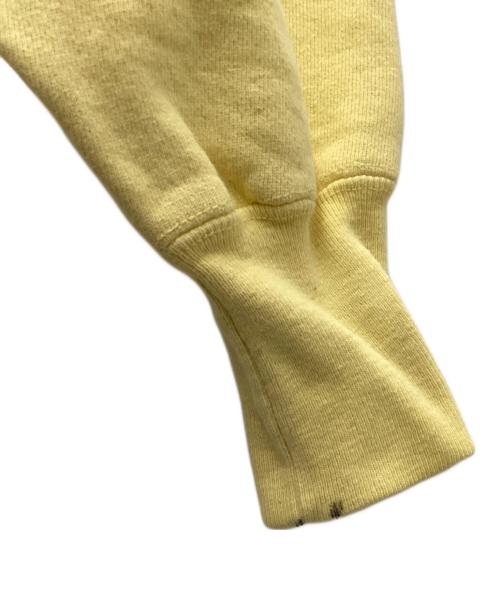 Champion（チャンピオン）Champion (チャンピオン) 90s リバースウィーブスウェット イエロー サイズ:Lの古着・服飾アイテム