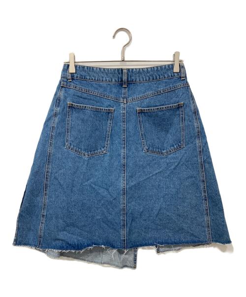 RAY BEAMS（レイ ビームス）RAY BEAMS (レイ ビームス) デニムプリーツスカートセットパンツ インディゴ 未使用品の古着・服飾アイテム