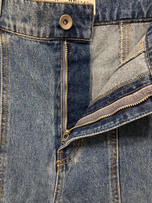 RAY BEAMS（レイ ビームス）RAY BEAMS (レイ ビームス) デニムプリーツスカートセットパンツ インディゴ 未使用品の古着・服飾アイテム