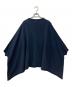 maturely (マチュアリー) Hem Cut Off Poncho Jersey ネイビー サイズ:Free：4000円